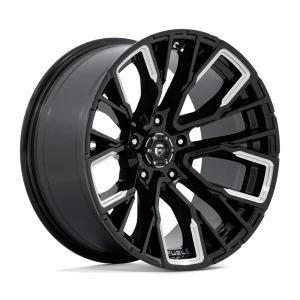 Fuel – D849 REBAR – Black – 20″x10″ -18mm – Summer Wheels – D8492000B447